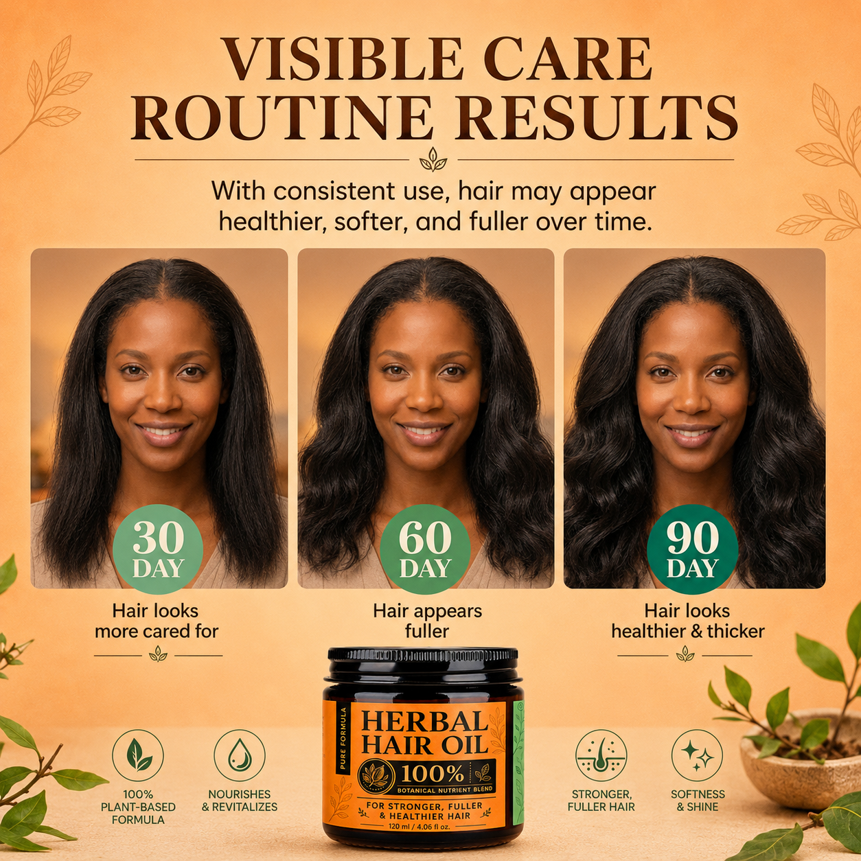 Herbal Hair Oil for Hair Growth,Raw Organic Batana Mask from Honduras