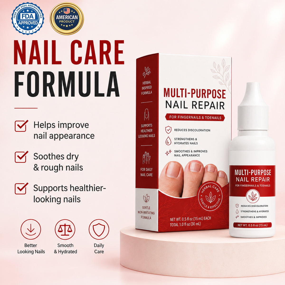Nail care formula benefits