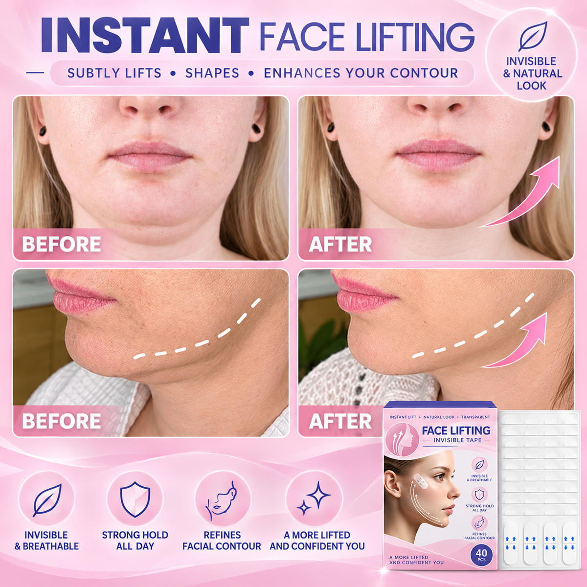 Invisible Lifting Tape