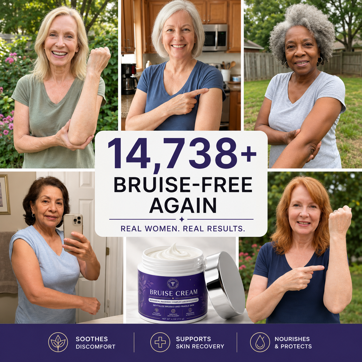 🌼🌼🌼🌼 Completely eliminates bruises, removes body contusions and various scars, deeply repairs damaged skin, reduces swelling and discomfort, and restores healthy skin.