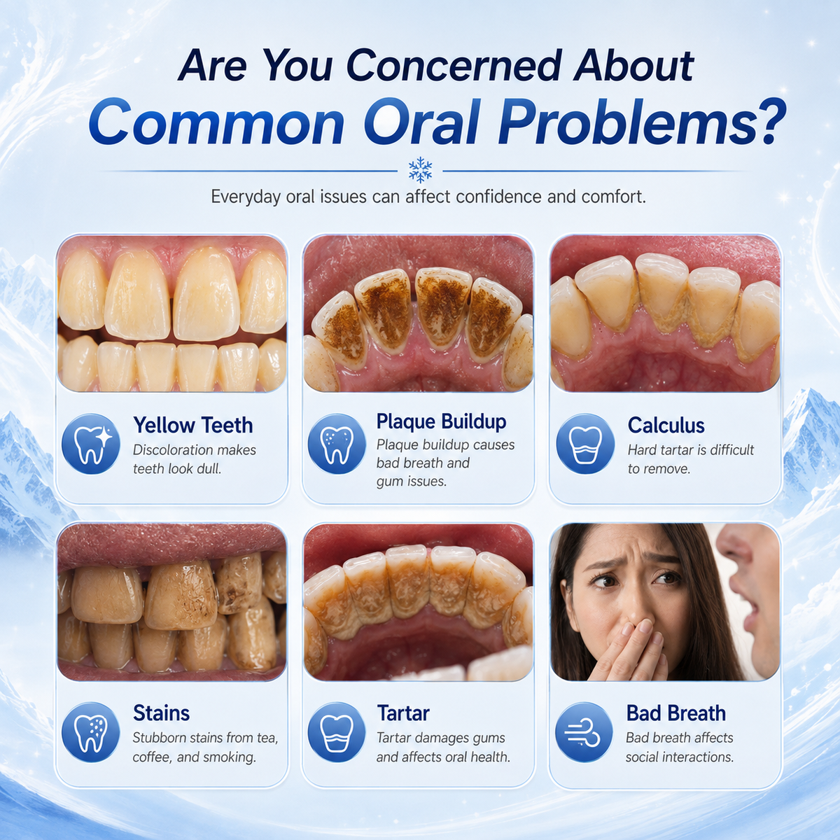 Daily oral care guidance