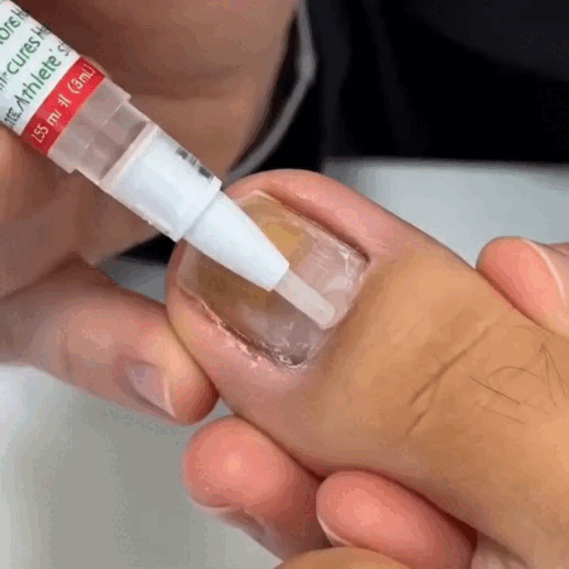 Three-step nail care application routine